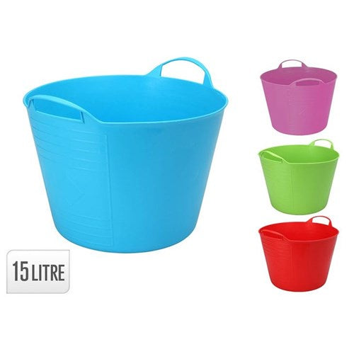 Flexible basket 15litre asst colours