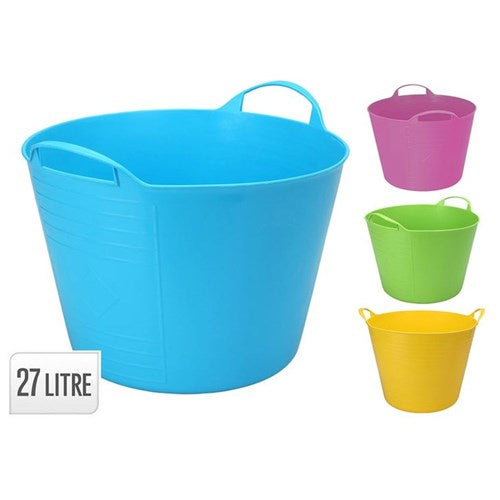 Flexible basket 27litre asst colours