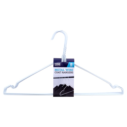 Coat Hanger Metal 8pack