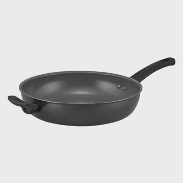 Ceramic Essentials Induction Deep Open Frypan 30cm With Helper Handle