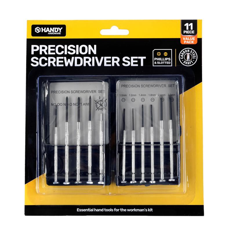 Screwdriver precision set 11pc