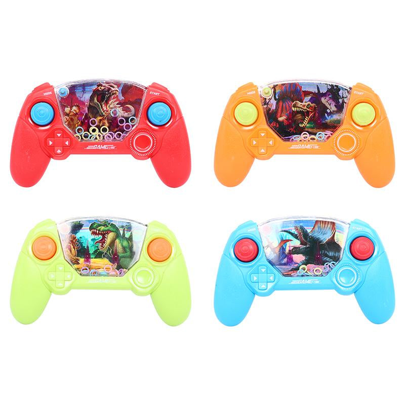 Hand held water skill game gaming remote Dinosaur