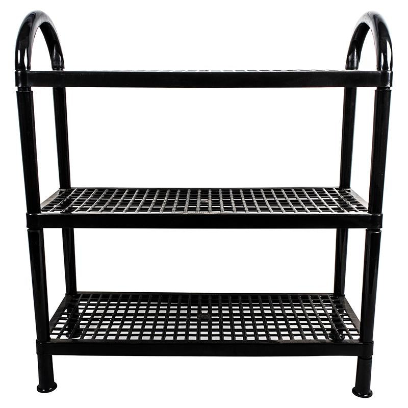 Rack Shoe Plastic 3 Tier 55 x 60 x 21.5cm