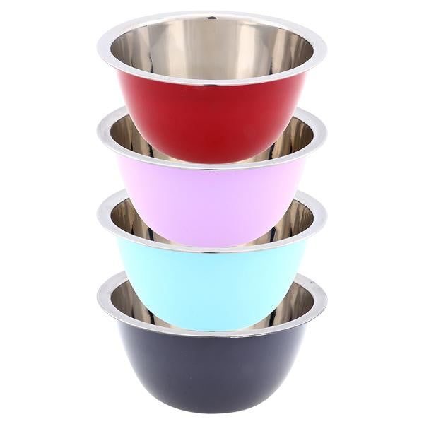 Dog bowl stainless steel coloured 16cm