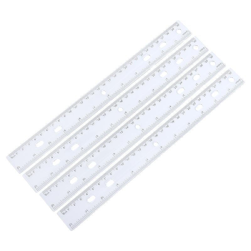 Ruler 30cm 4pack
