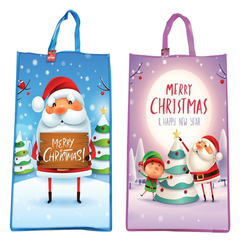 Gift Bag reusable Christmas jumbo 70x50x16cm