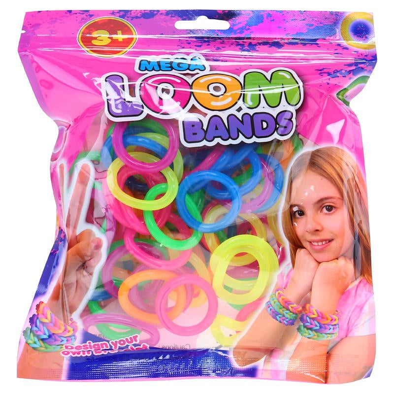 Jumbo loom bands asst colours 72pc