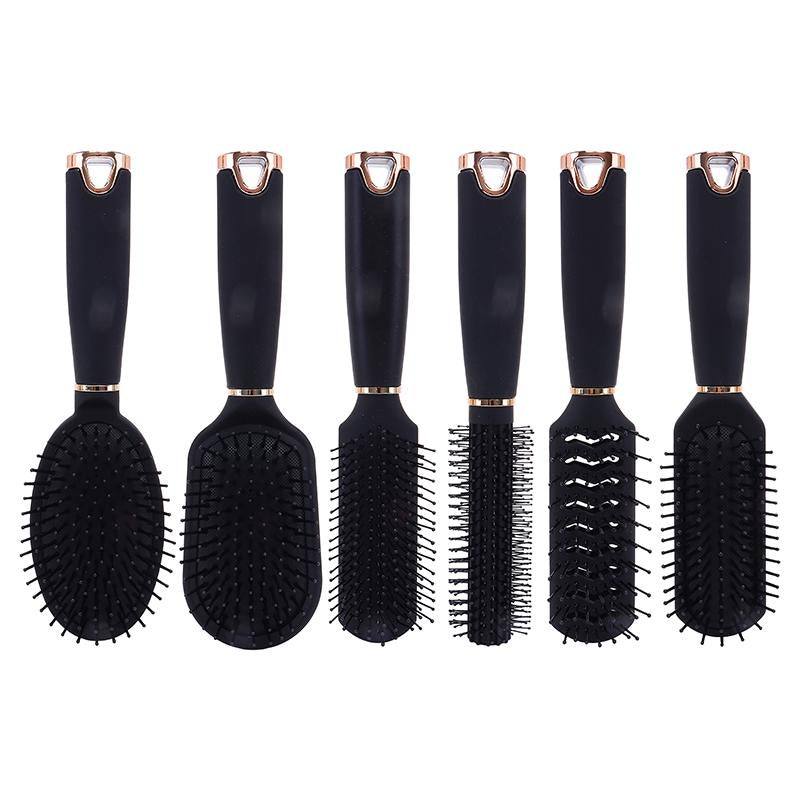 Hair brush black and rose gold assorted style