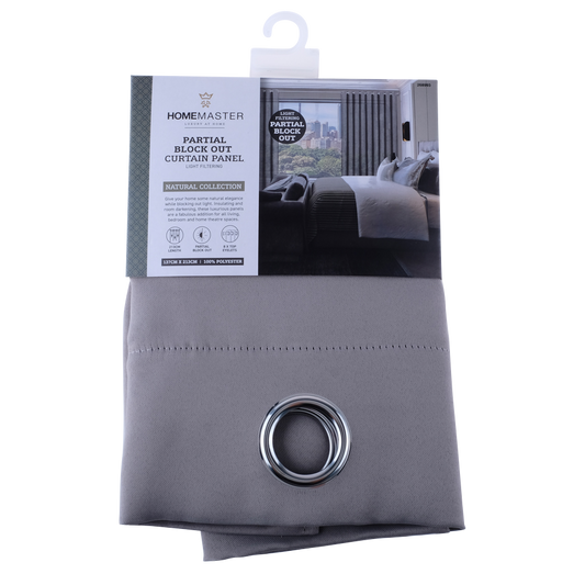 Curtain Partial Block Out 4 Neutral Colours Constance