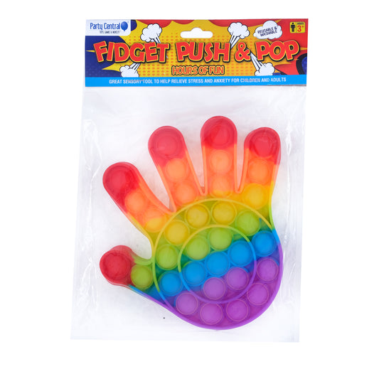 Fidget bubble push & pop asst