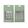 Nail press on plain 24pc