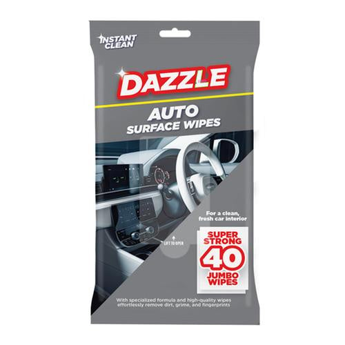 Wipes Auto 40pk