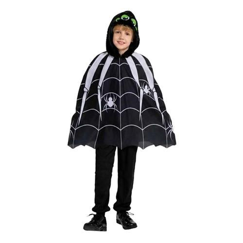 Costume kids spider poncho