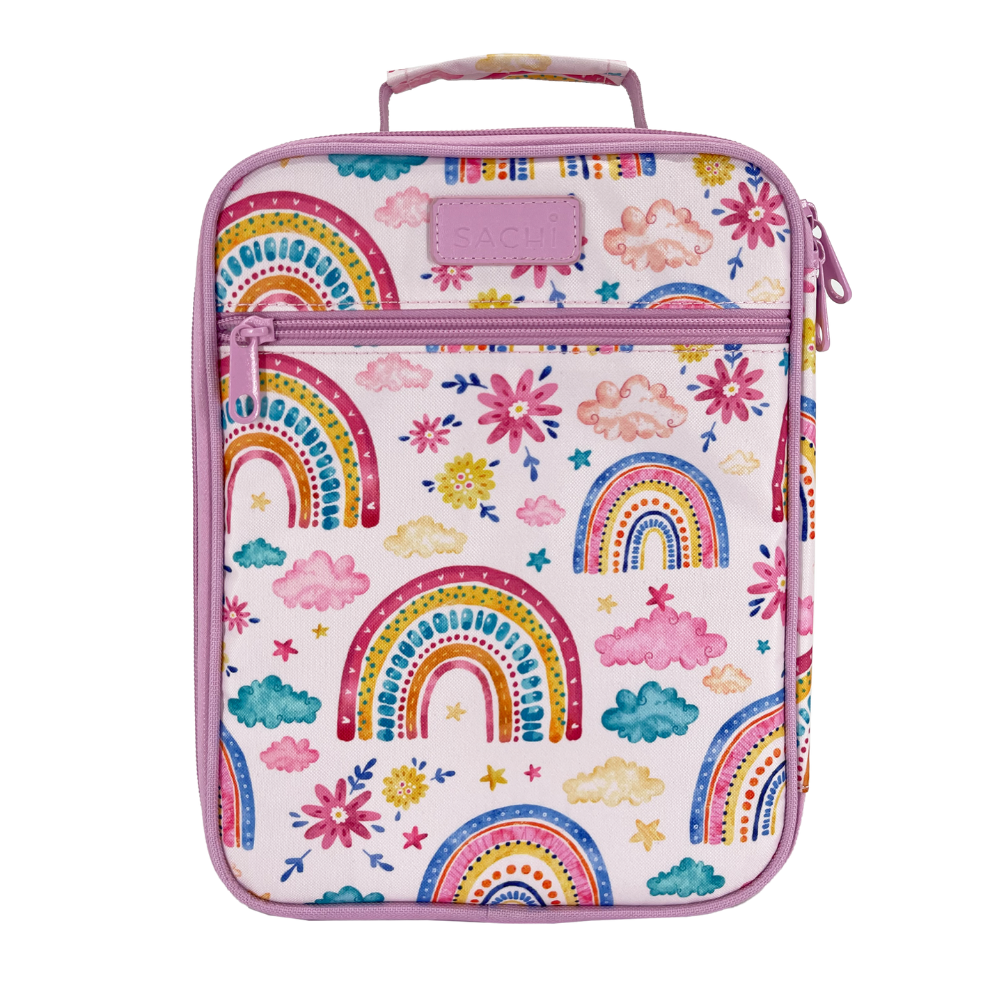 Sachi insulated junior lunch bag 'rainbow sky'