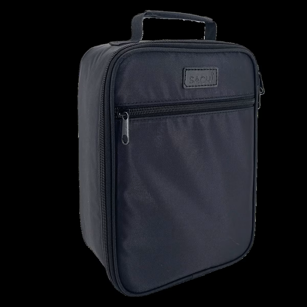Insulated junior lunch bag black