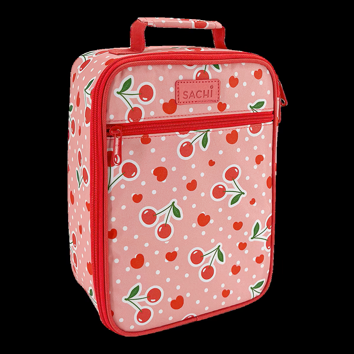 Insulated junior lunch bag cherry crush