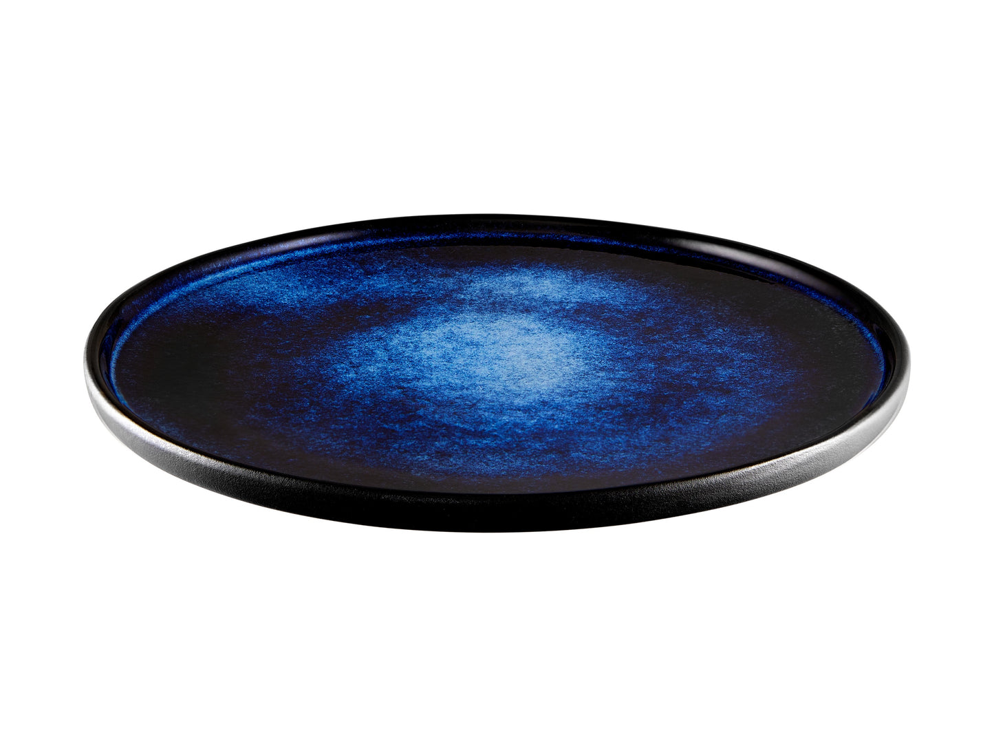 Midnight High Rim Plate 26.5cm