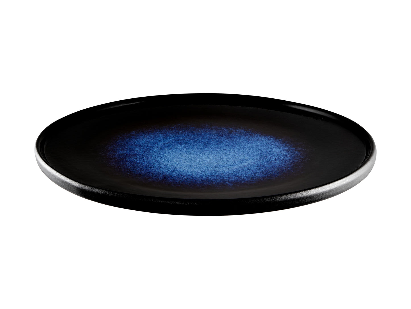 Midnight High Rim Plate 28cm