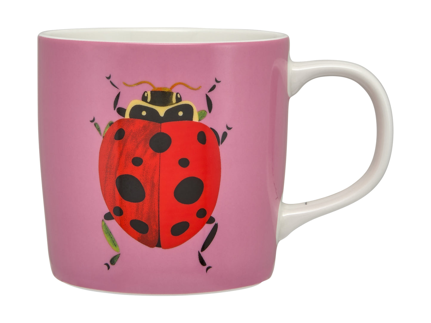 Pete Cromer garden ladybird mug 370ml GB