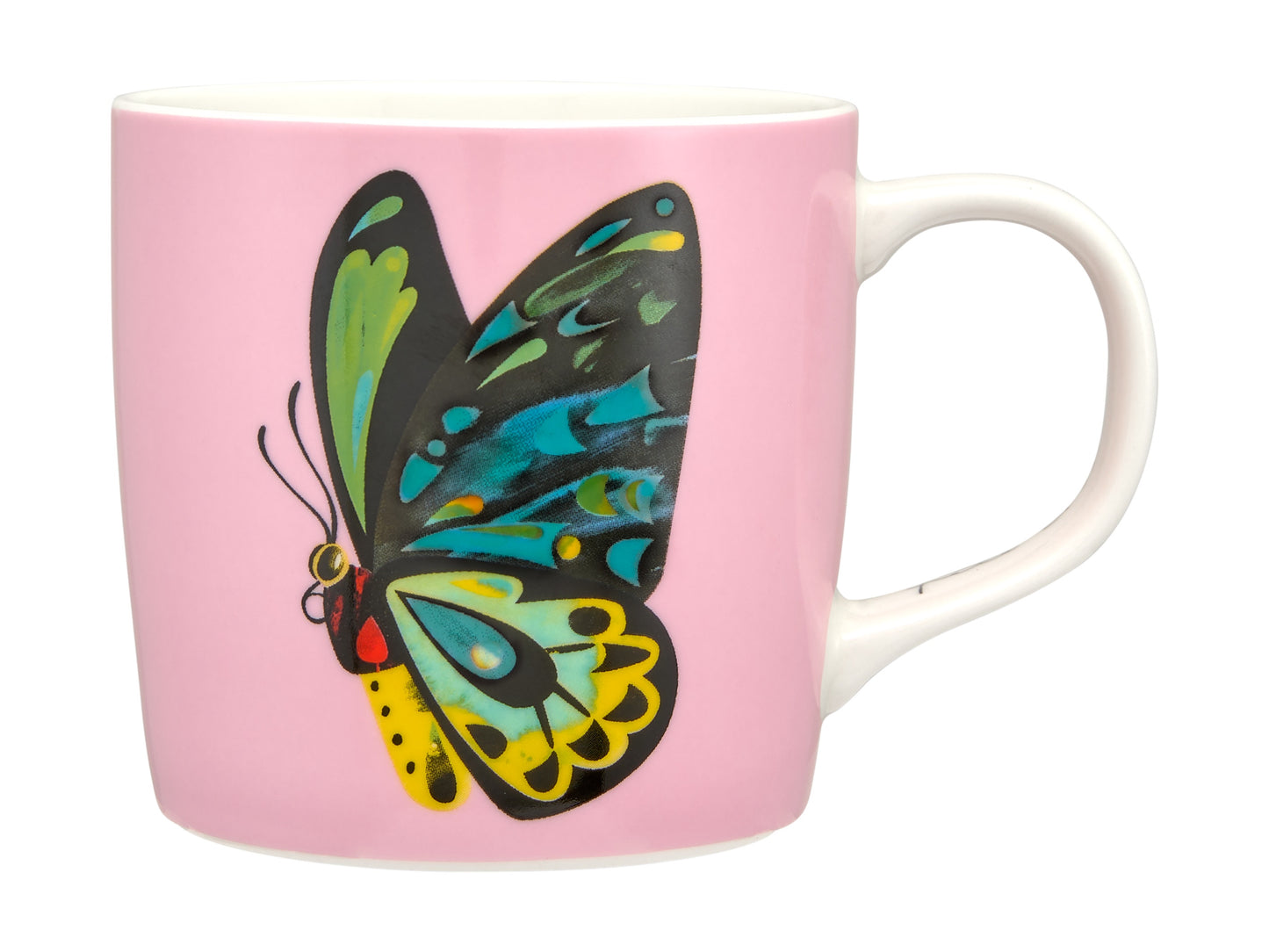 Pete Cromer garden mug butterfly GB