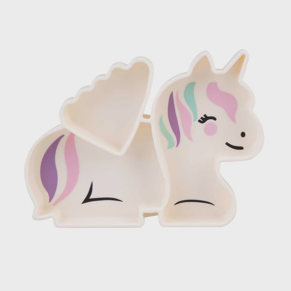 Divided silicone suction plate unicorn
