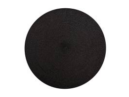 Table Accents round placemat black 38cm