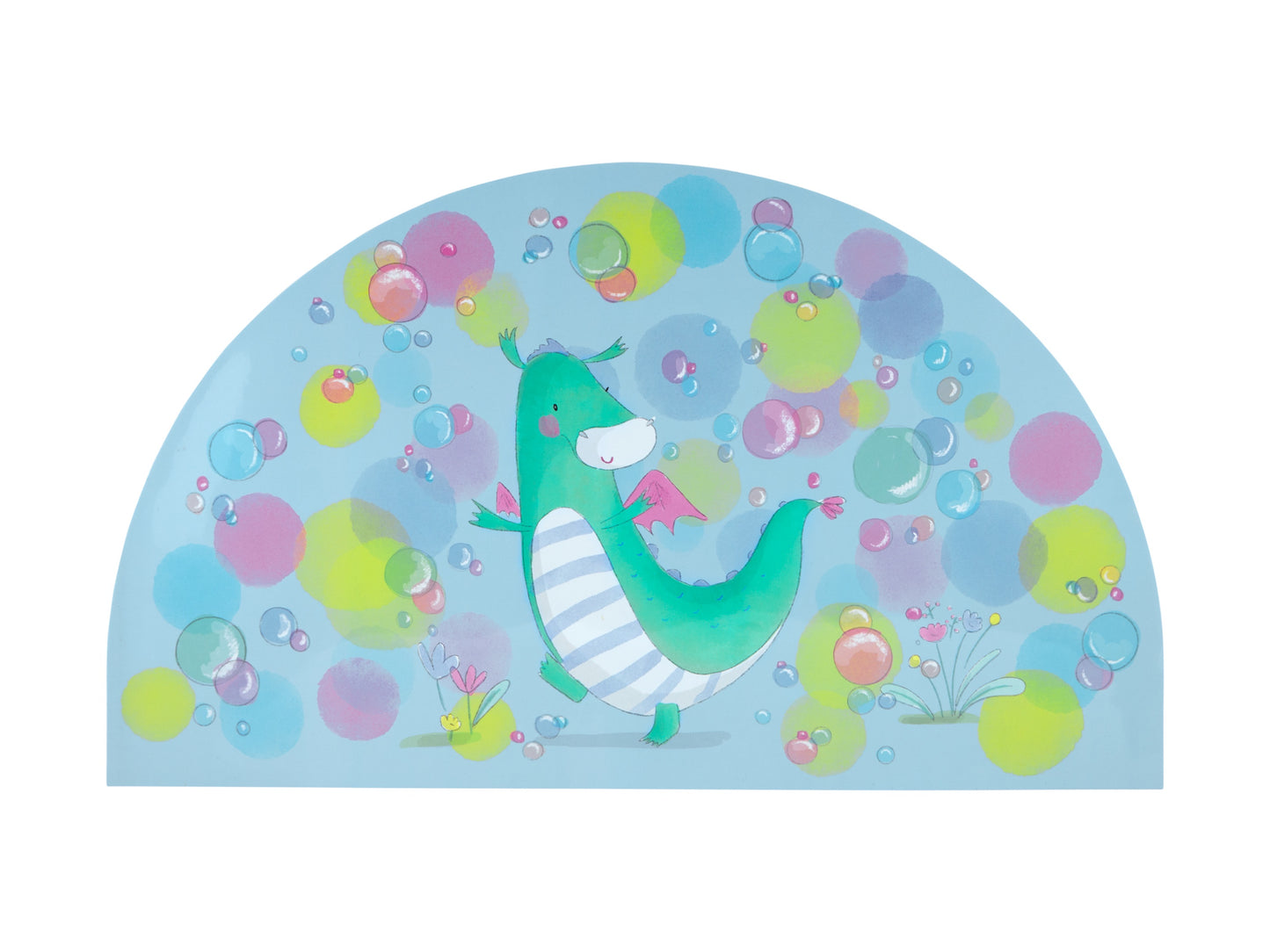 Jedda Robaard magical tales placemat dragon semi circle 28x47.5cm