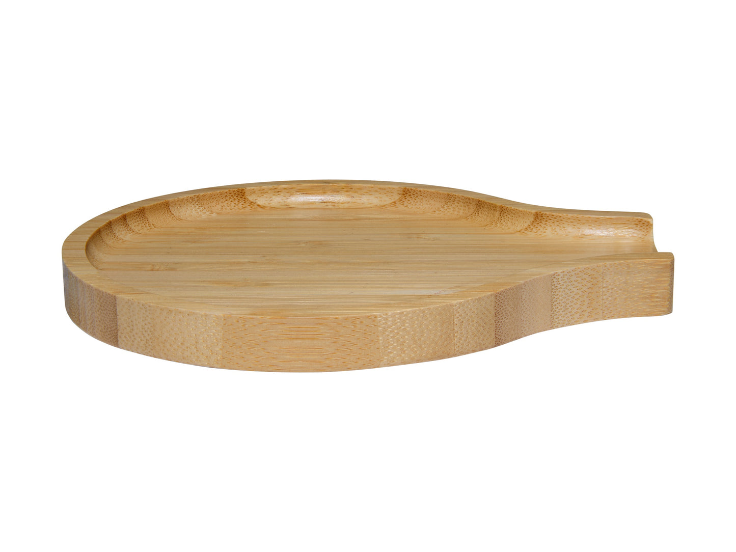 Evergreen bamboo spoon rest 15.5x13cm natural
