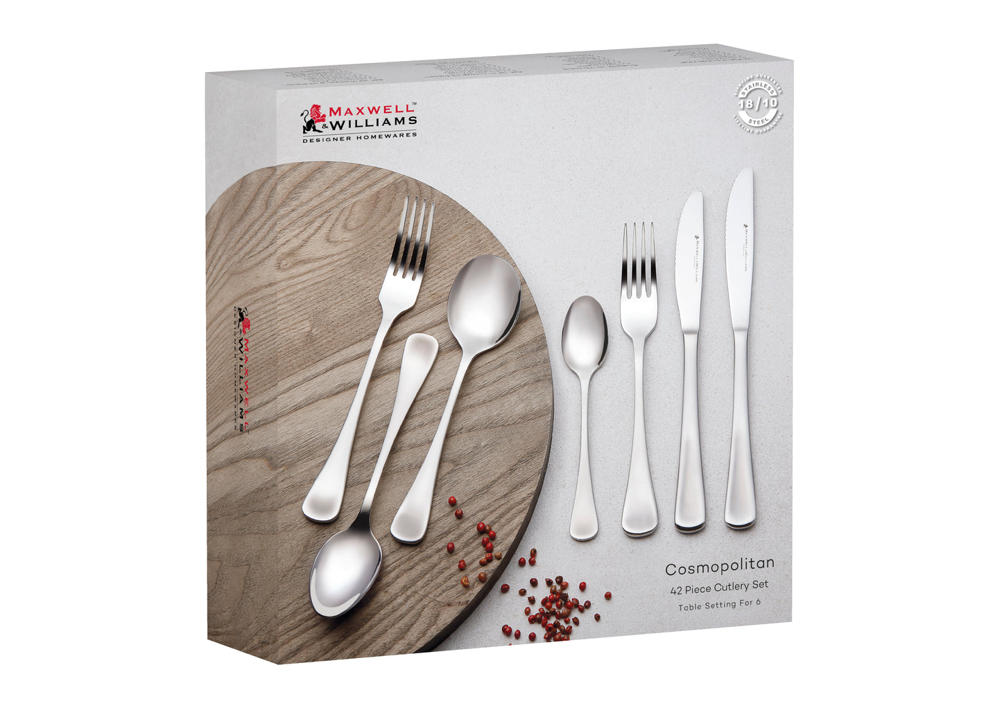 Cosmopolitan Cutlery Set 42pce