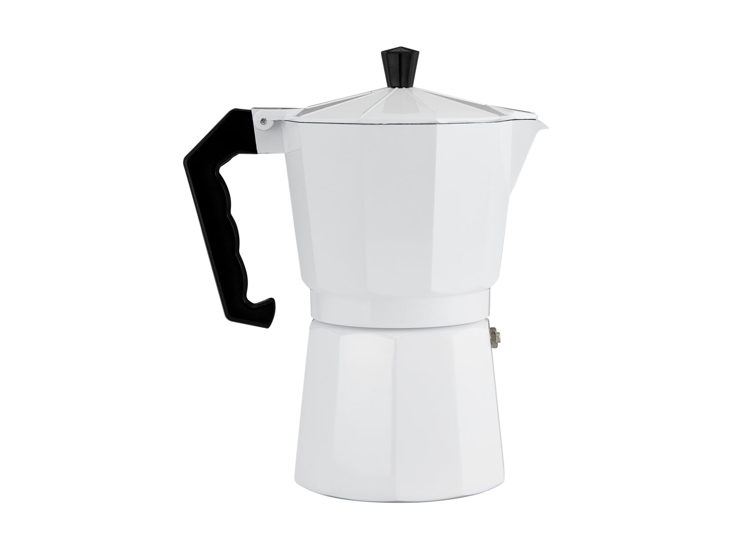 Traditional Stovetop Espresso Maker 6 cup White