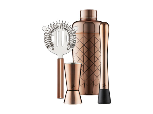 Cocktail set rose gold 4pce