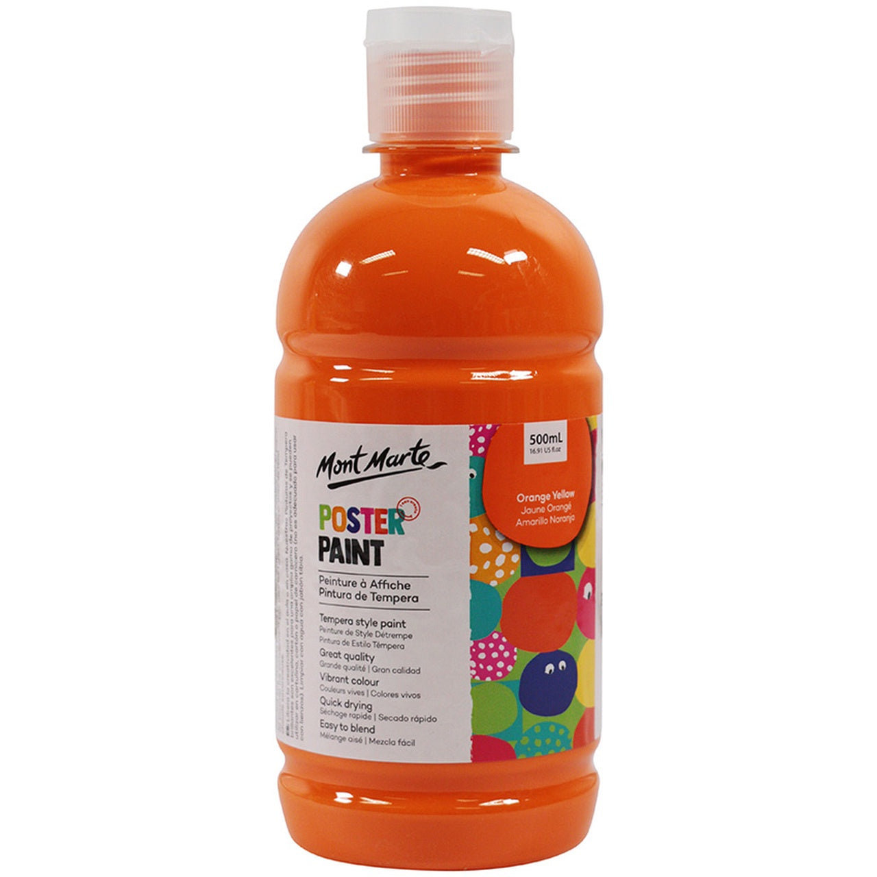 Poster paint 500ml Orange yellow