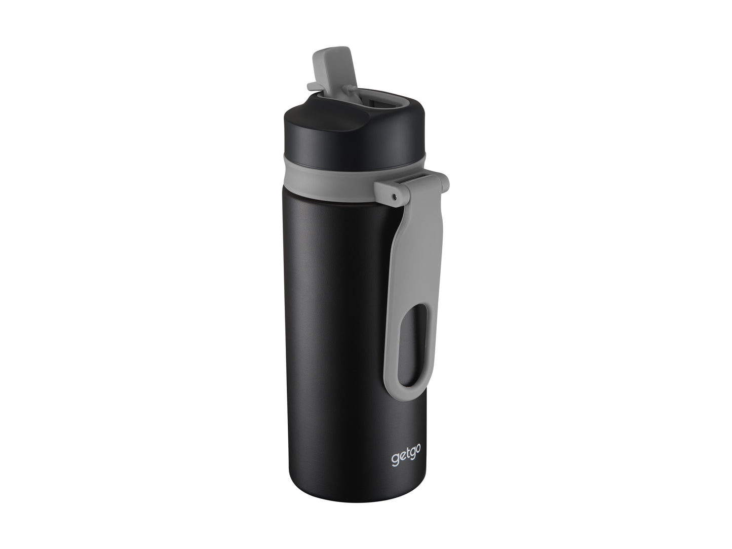 Getgo Insulated Sip Bottle 500ml Black