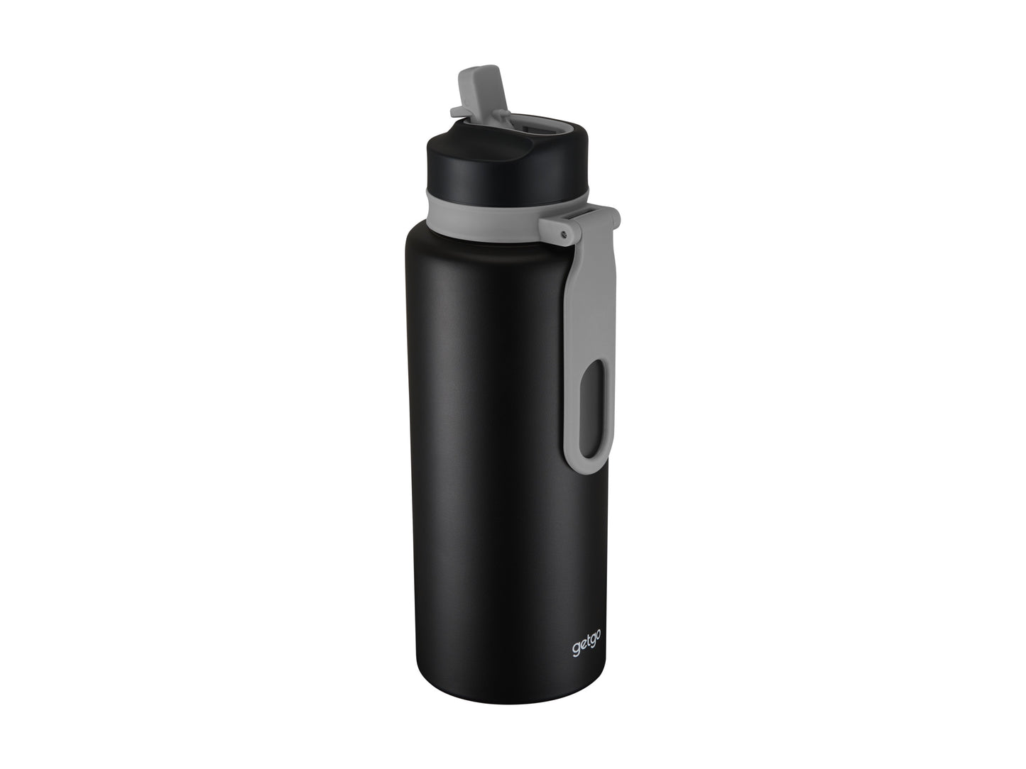 Getgo Insulated Sip Bottle 1L Black