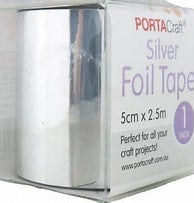 Foil tape 50mmx2.5m silver
