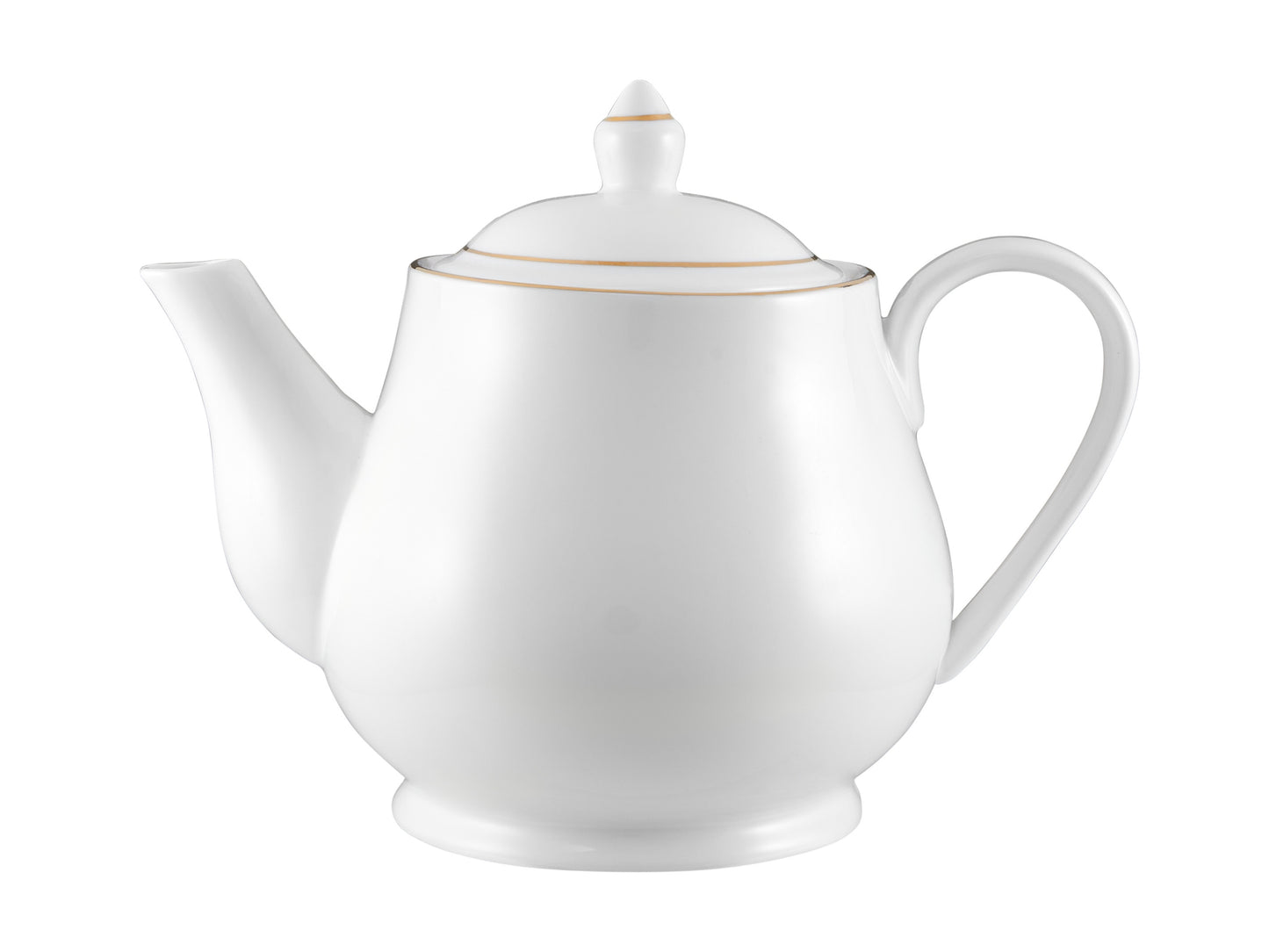 White gold teapot 1L