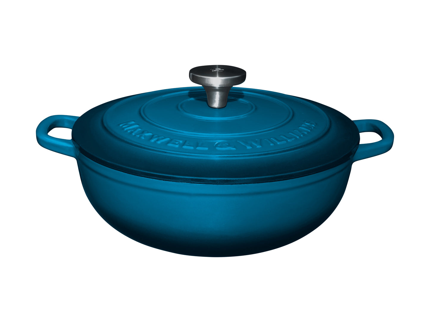 Cast iron round casserole midnight blue 26cm 4L GB