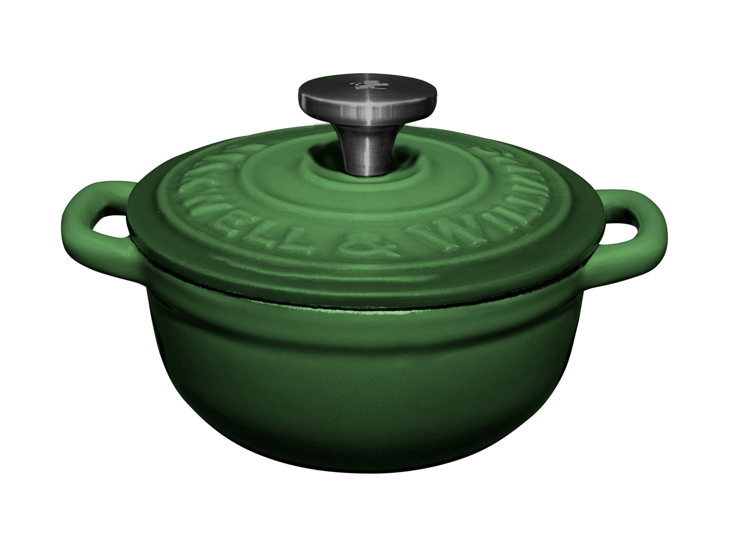 Cast iron cocotte english racing green 9.5cm 260ml GB