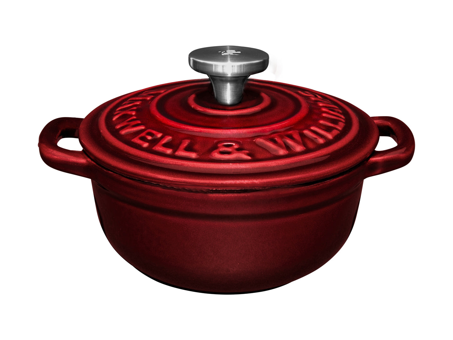 Cast iron cocotte merlot 9.5cm 260ml GB