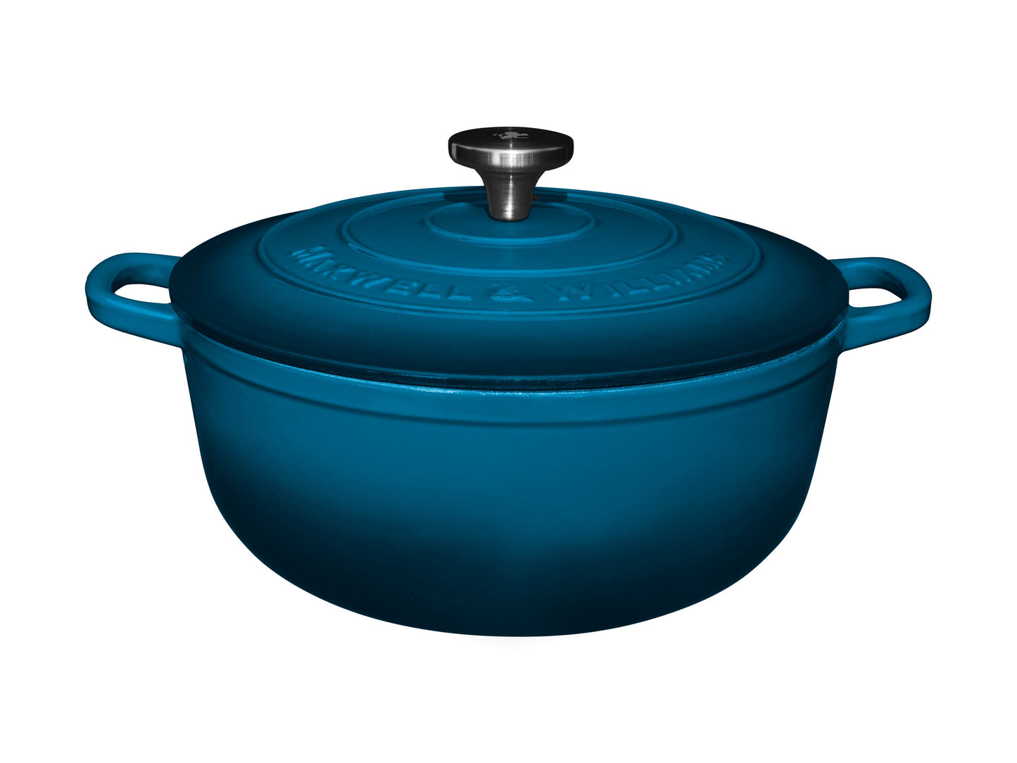 Cast iron round casserole midnight blue 28cm 6.2L GB