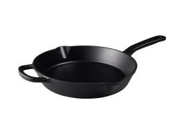Cast Iron frypan black 26cm gift boxed