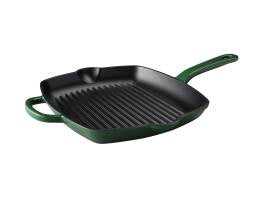 Cast Iron Griddle English racing green 26cm gift boxed
