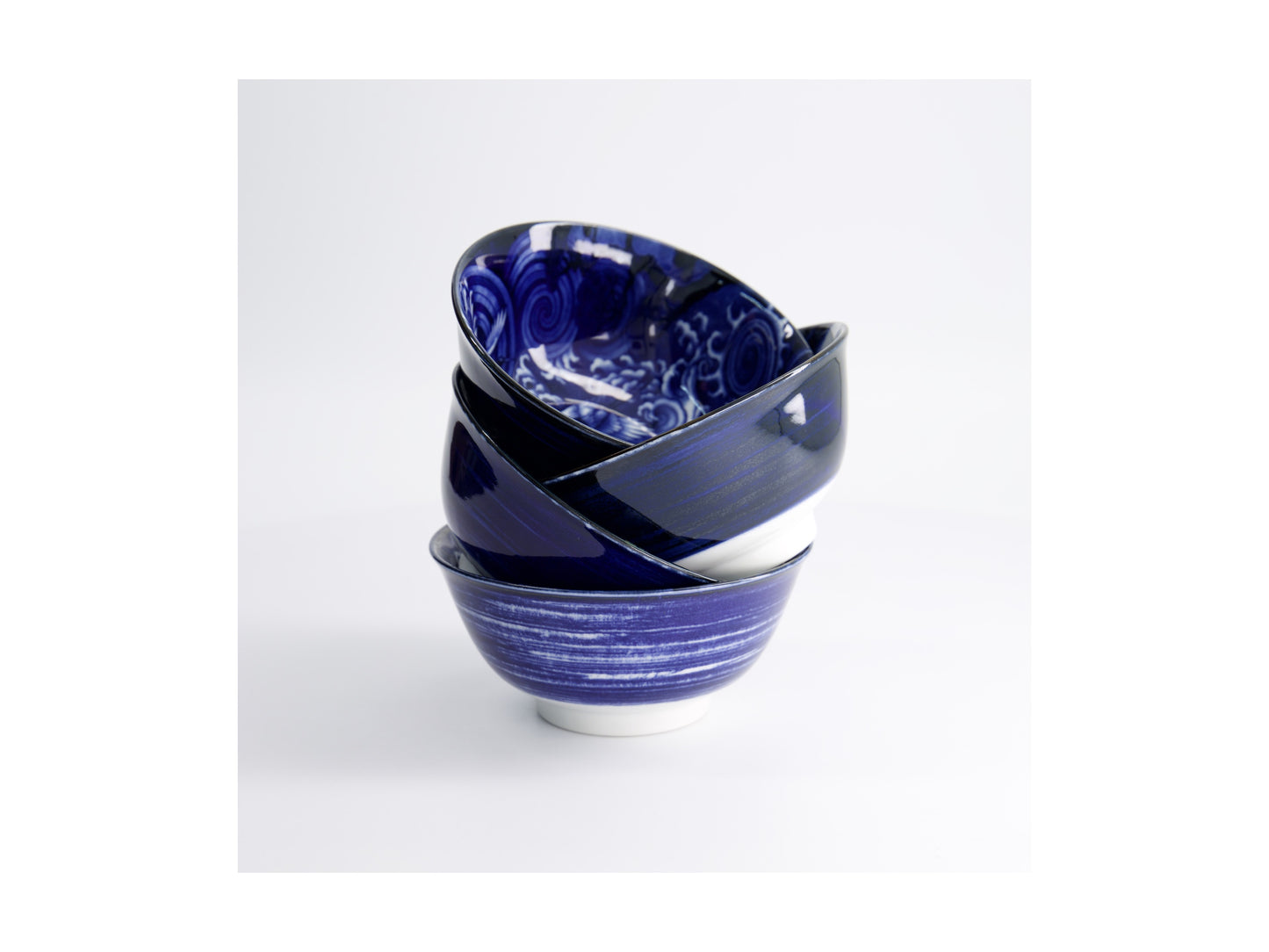 Japonism bowl giftset 4cm 14cm blue GB