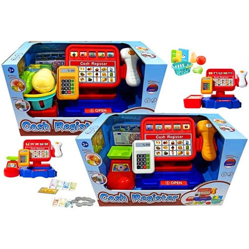 Cash register with wireless scanner 12pce