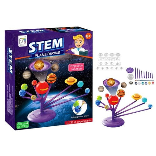 DIY planet set w/projection light 27pce