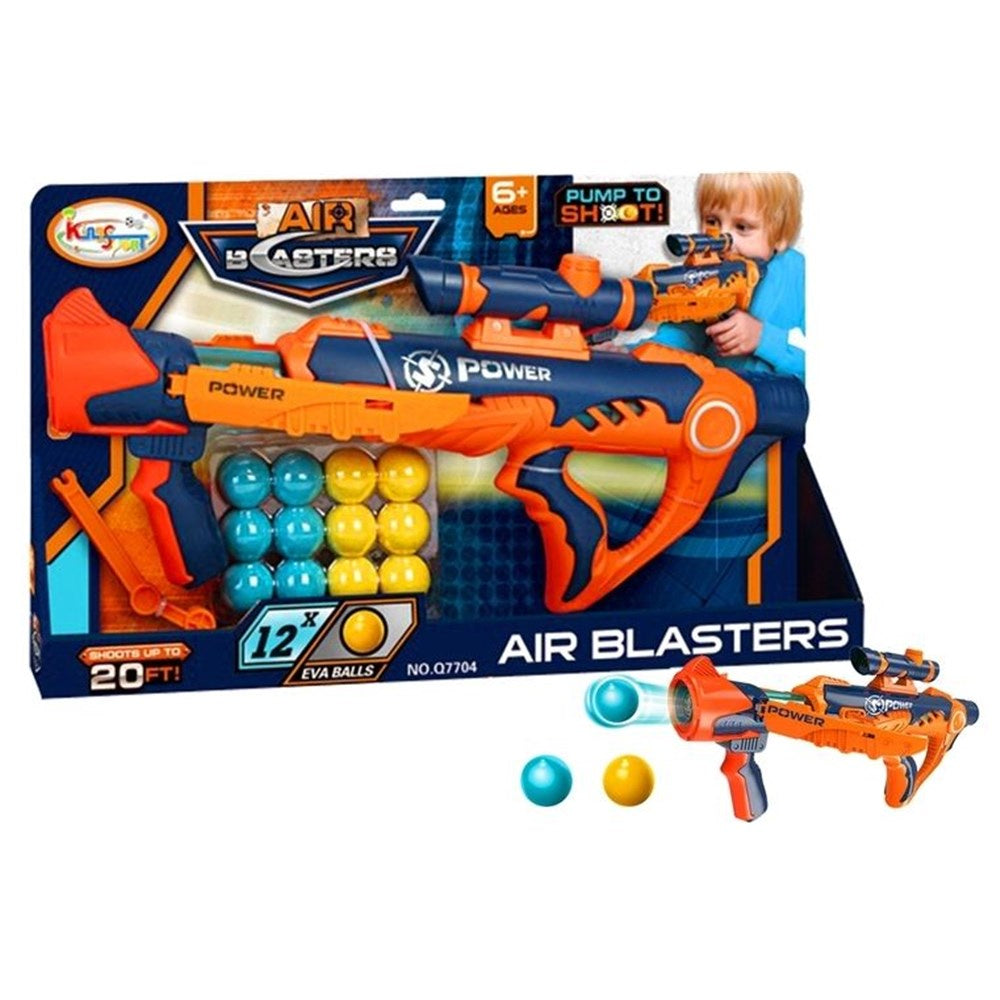 Pump action foam ball shooter 40cm 13pce