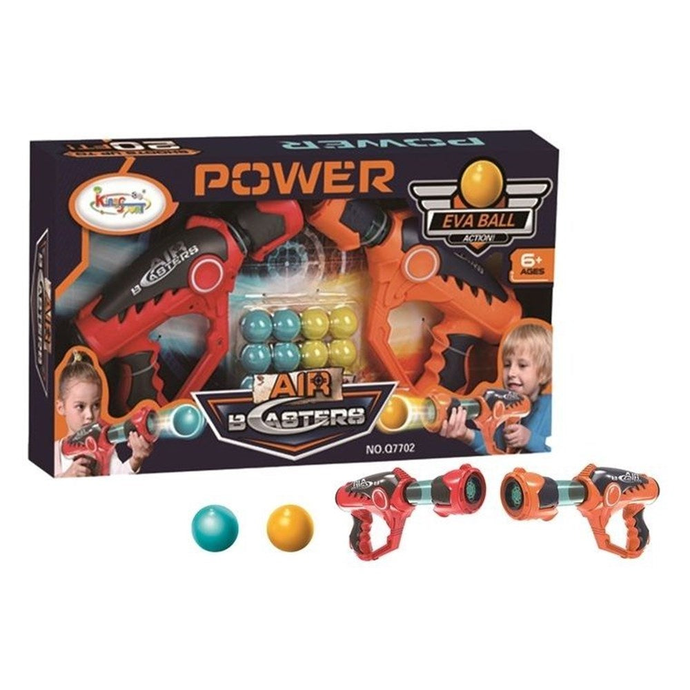 Pump action foam ball shooter 25cm 14pc