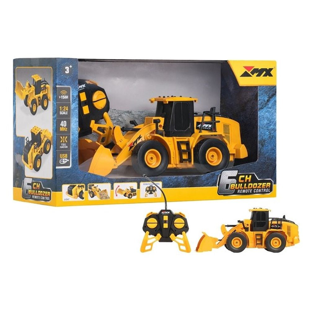 6Ch Bulldozer R/C light USB charging