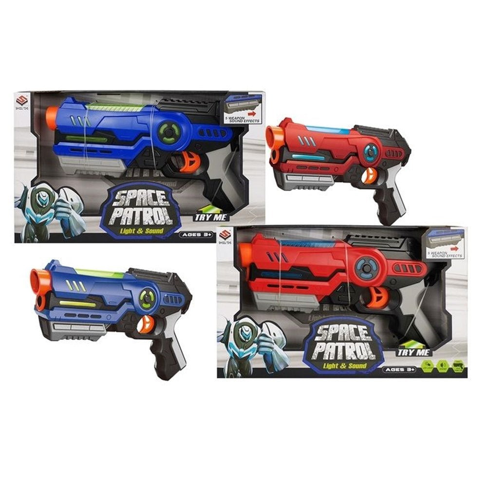 Space Gun W/Light/Sound 25cm