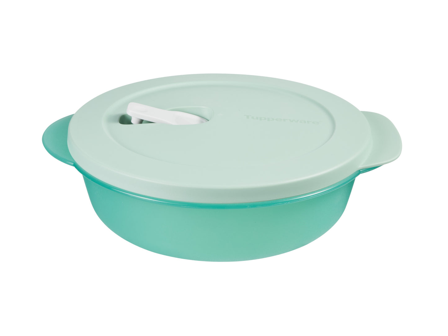 Microwavable divided dish 825ml Green
